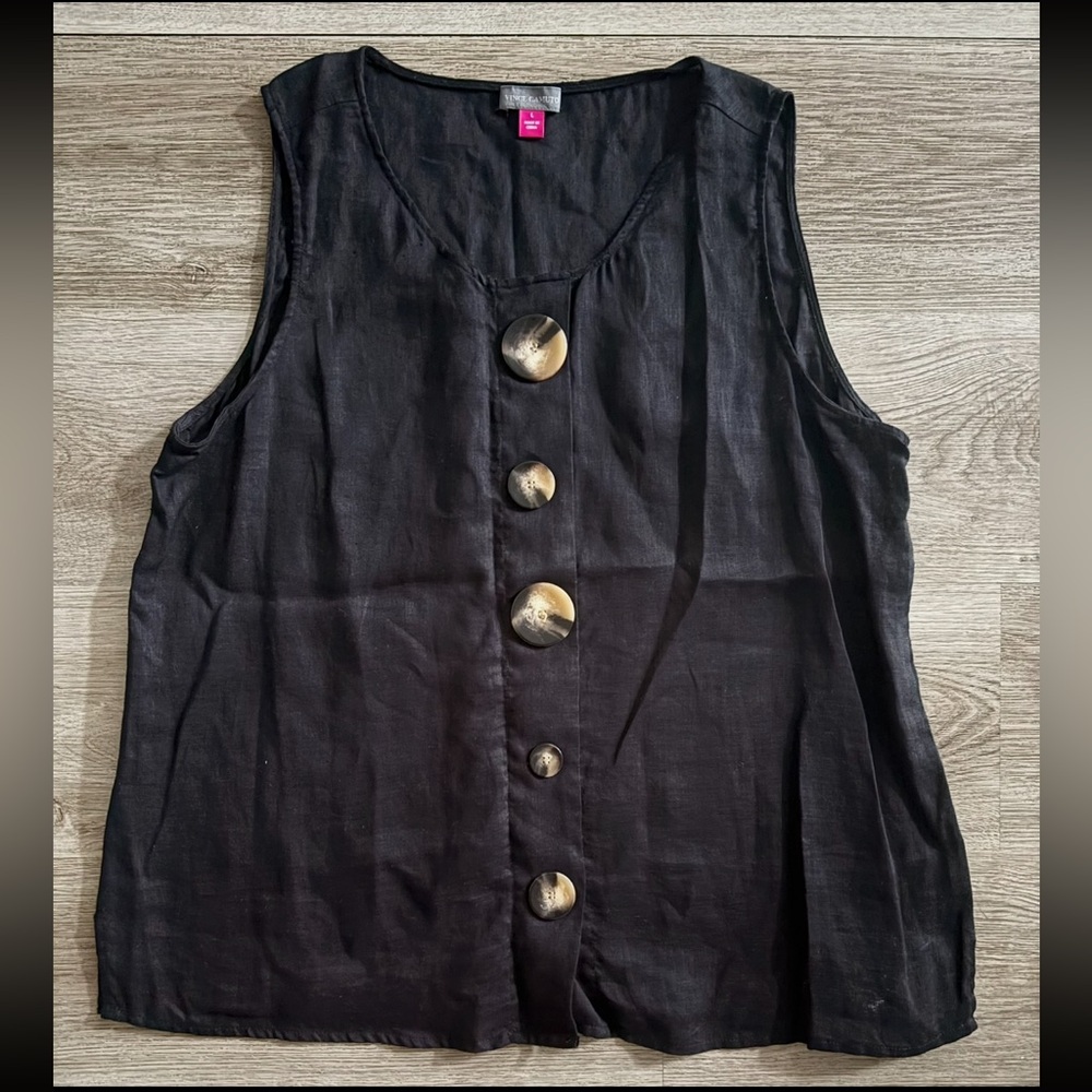 Vince Camuto Linen Top